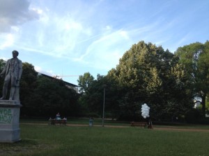 Berlin weiße Luftballons