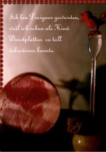 Buttermusch Einladung Wien Wurstscheibe